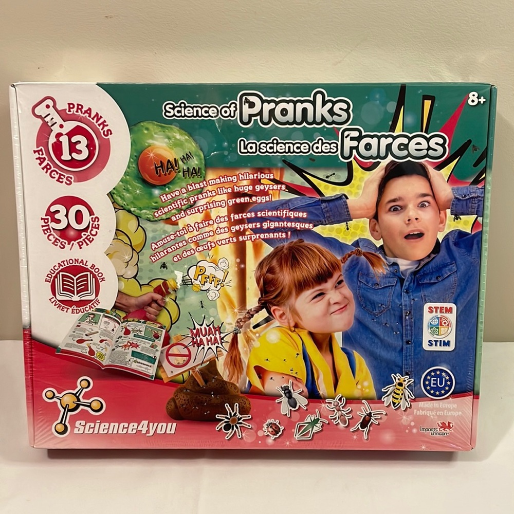 Science Pranks Science4You Kit / 13 Pranks In Total Sealed NEW!